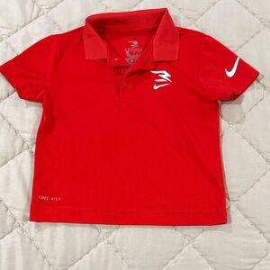 Nike Kids Bright Red Golf Polo Shirt